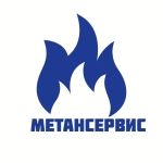 Логотип сервисного центра ООО "Метансервис"